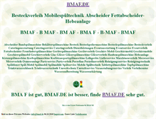 Tablet Screenshot of bmaf.de